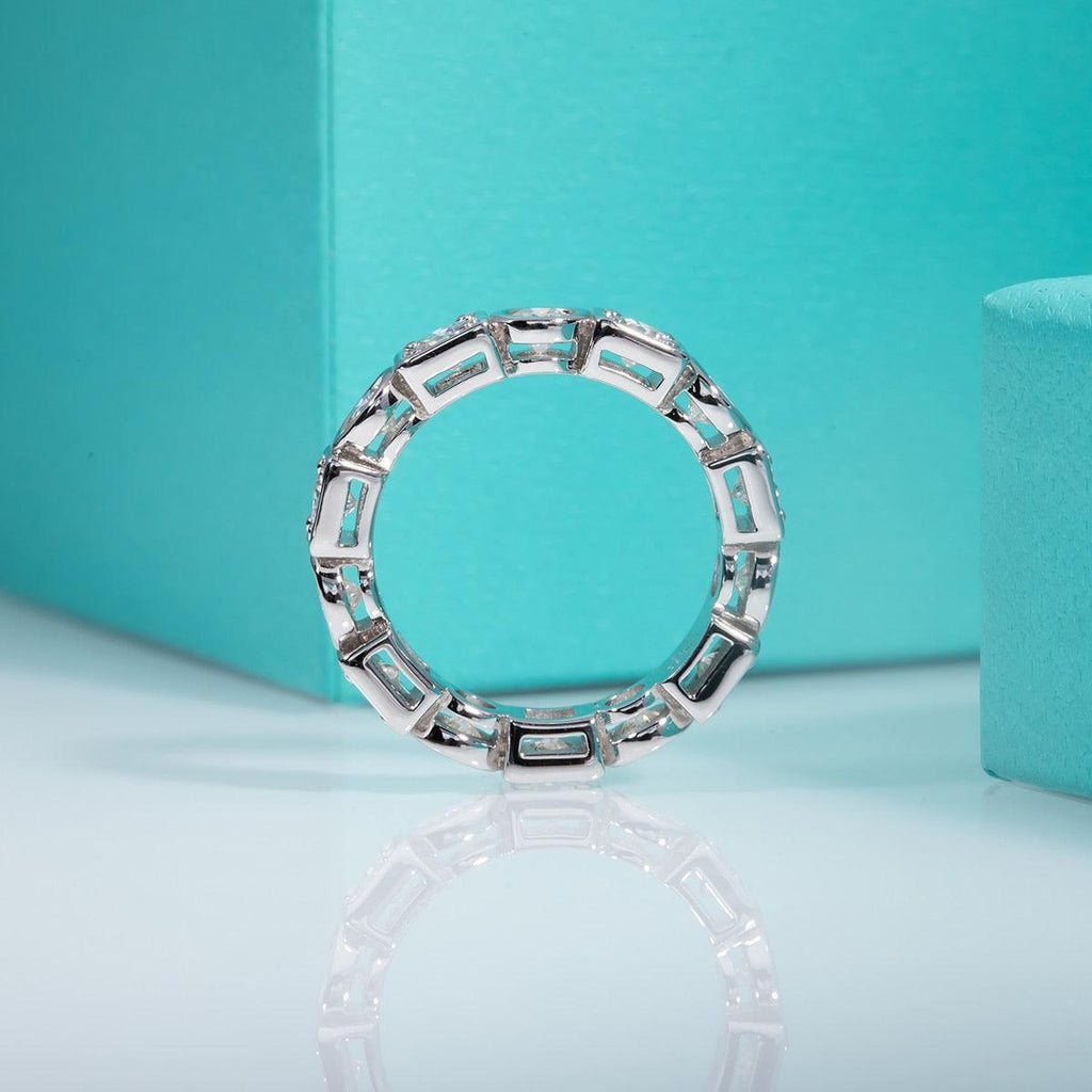 Dazzling Row Eternity Ring