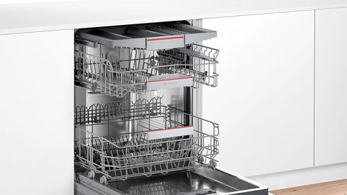 Bosch Serie 4, Vollintegrierter Geschirrspüler, 60 cm, SMV4ECX21E