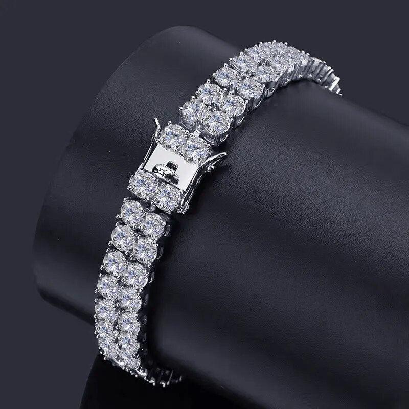 Double Row Tennis Bracelet