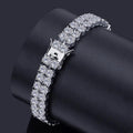 Double Row Tennis Bracelet