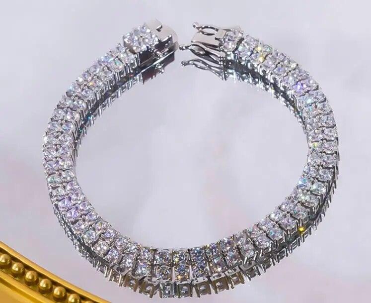 Double Row Tennis Bracelet