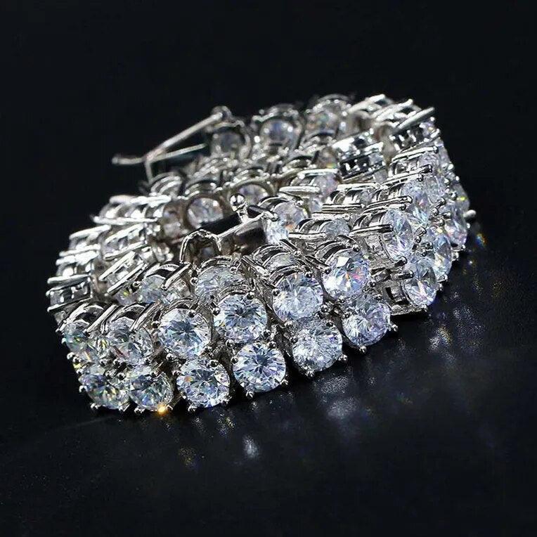 Double Row Tennis Bracelet