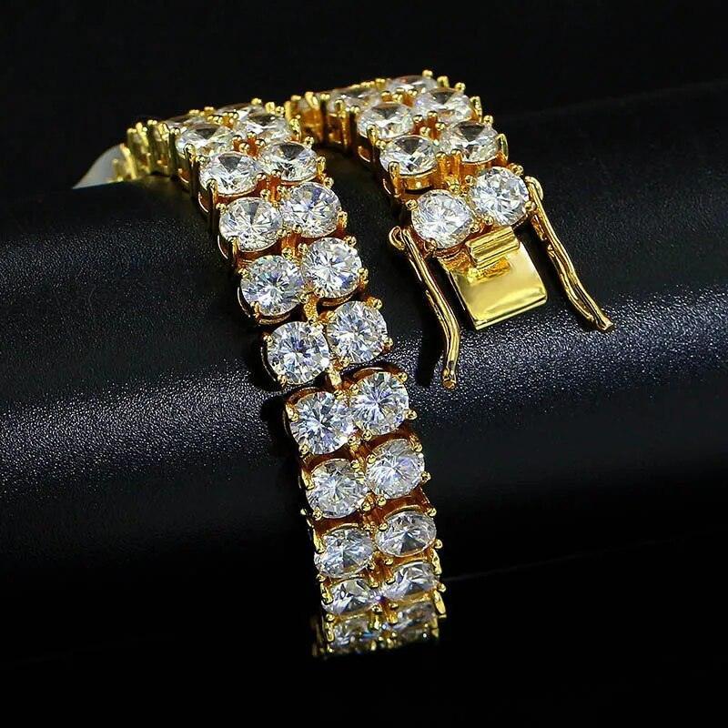 Double Row Tennis Bracelet