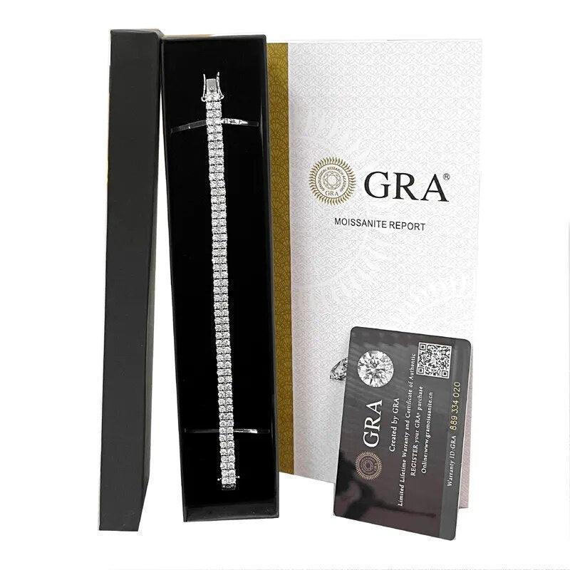 Double Row Tennis Bracelet
