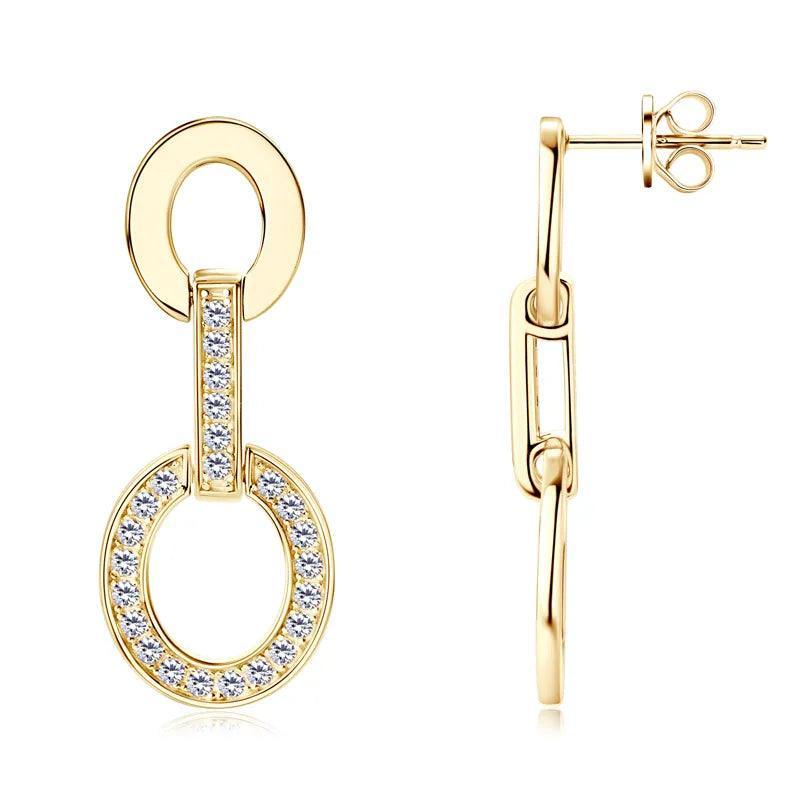 Drop Stud Earrings