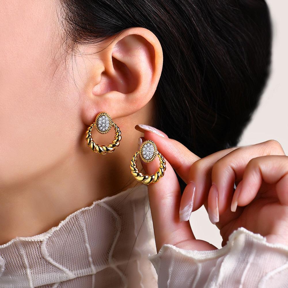 Elegant Stud Earrings