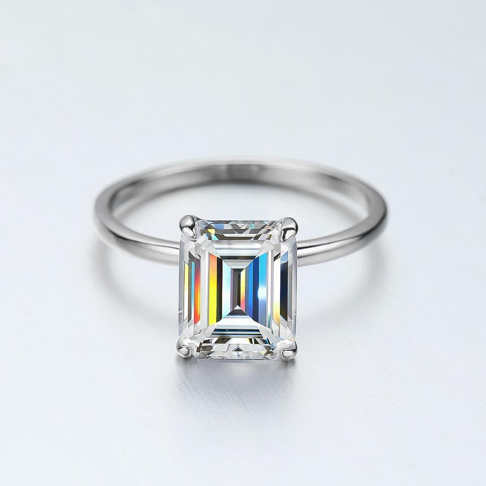 Emerald Cut Engagement Ring