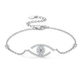 Evil Eye Moissanite Bracelet