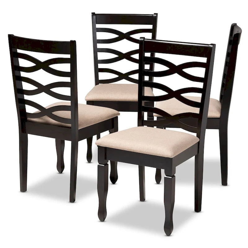 Modern and Contemporary Dining Chair 4-Piece Set