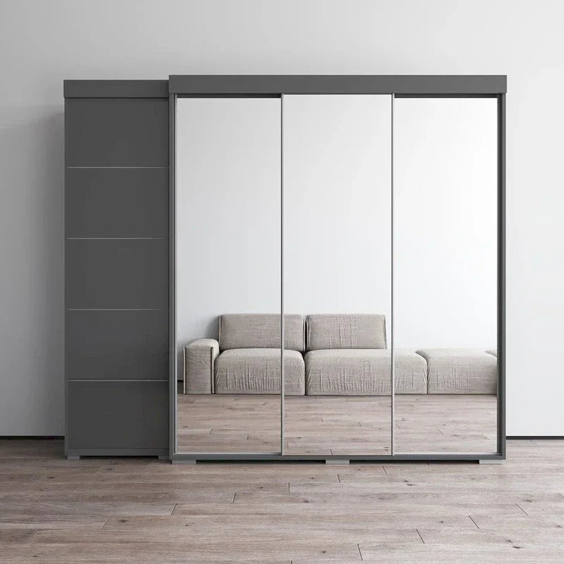 Three-Mirror Wardrobe