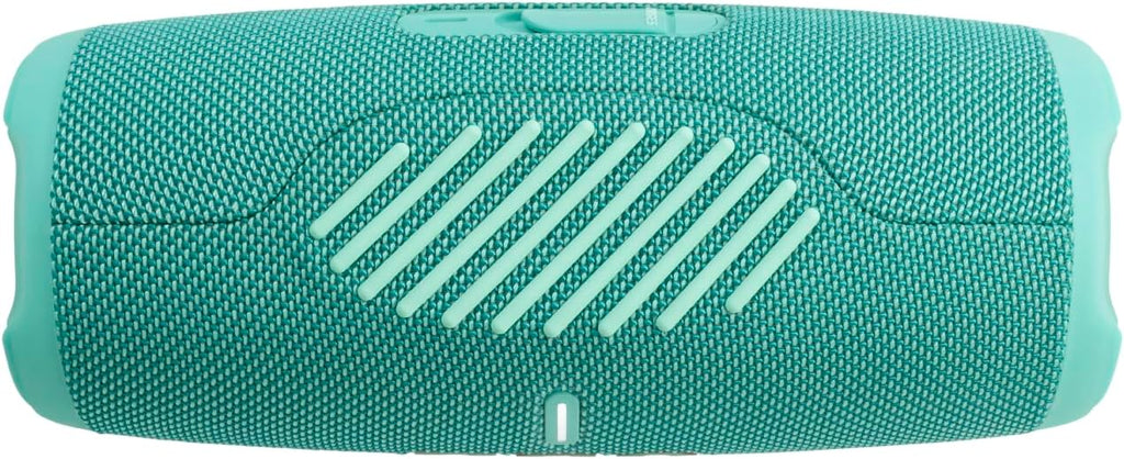 JBL Charge 5 Bluetooth-Lautsprecher in Schwarz – Wasserfeste, portable Boombox mit integrierter Powerbank – Eine Akku-Ladung für bis zu 20 Stunden kabellosen Musikgenuss