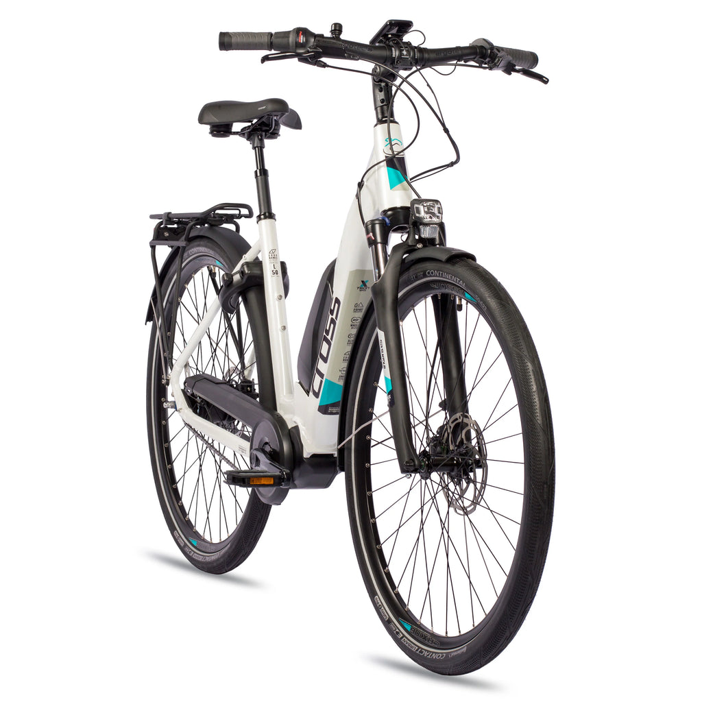28 Zoll E-Bike City Fahrrad LS WAVE X-Tron SR3 SHIMANO STеPS E-5000 418Wh 5 GANG SHIMANO NEXUS INTER-