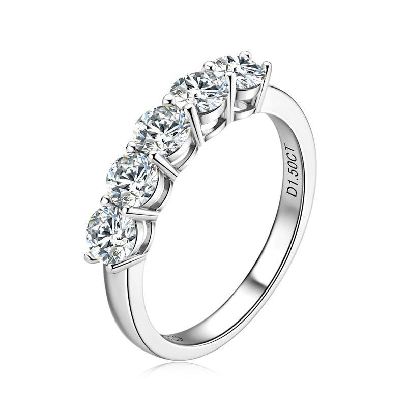 Five Stone Engagement Ring