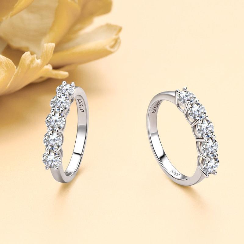 Five Stone Engagement Ring