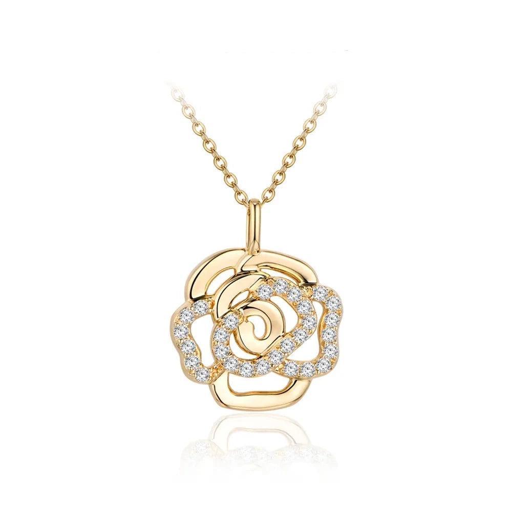 Flower Pendant Necklace