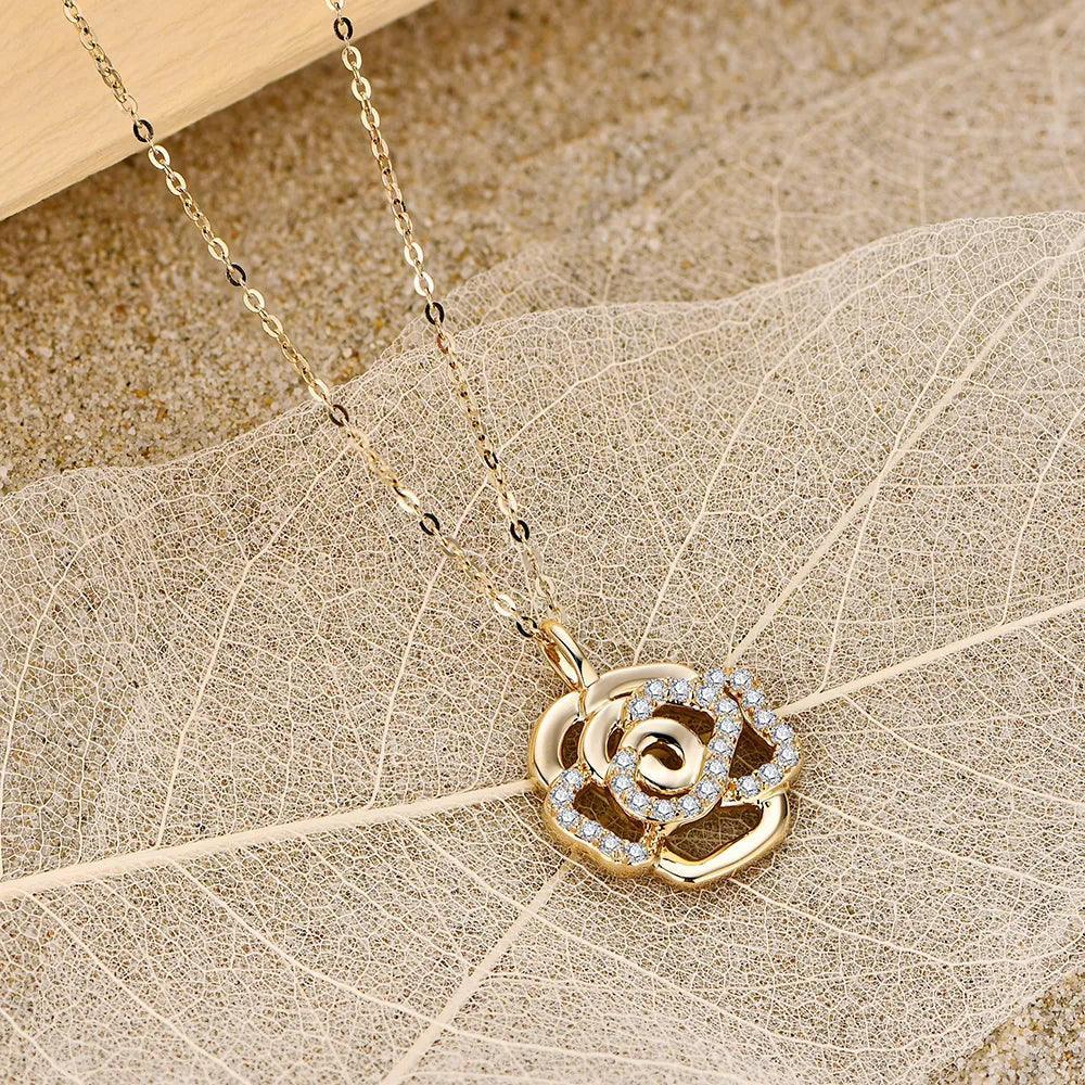 Flower Pendant Necklace