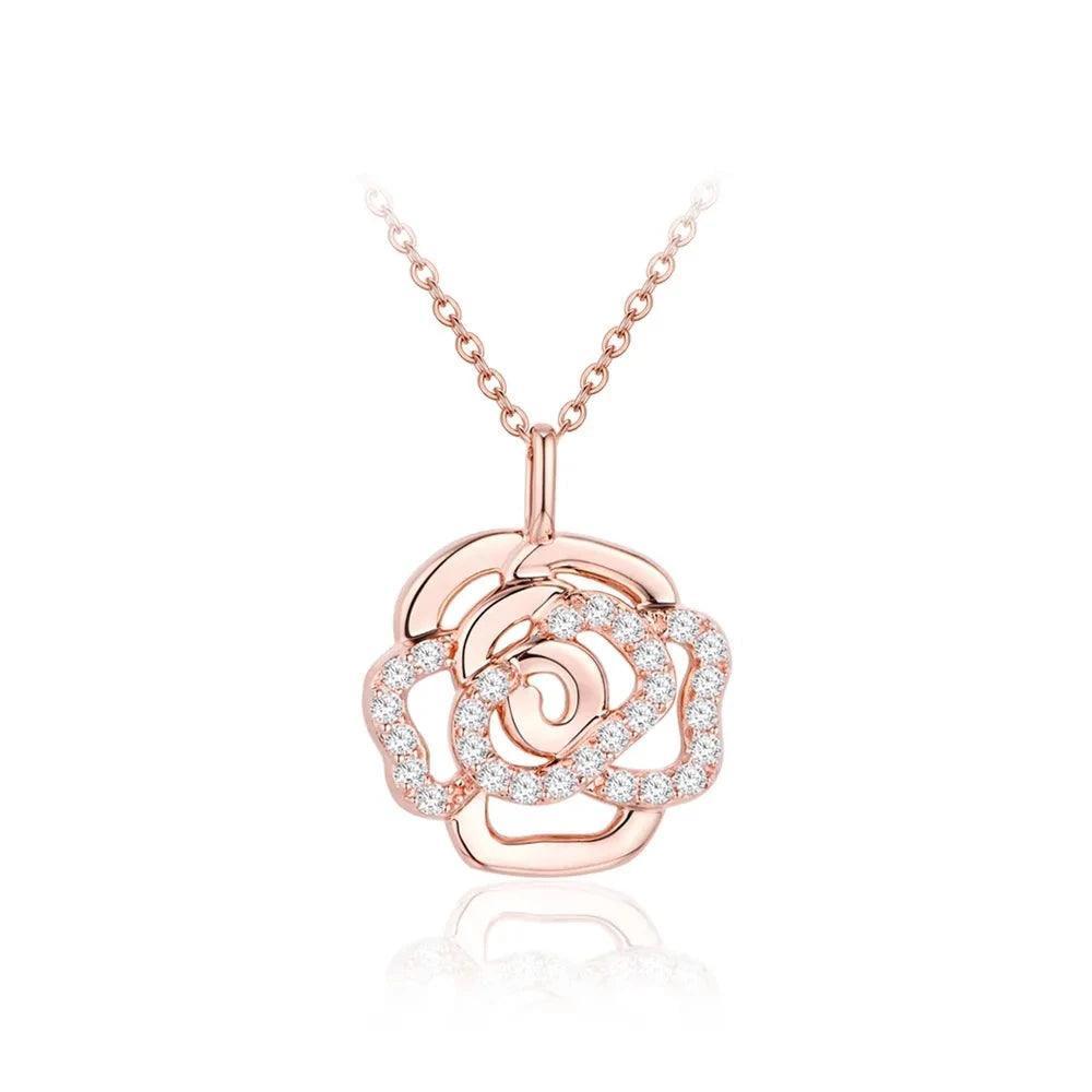 Flower Pendant Necklace