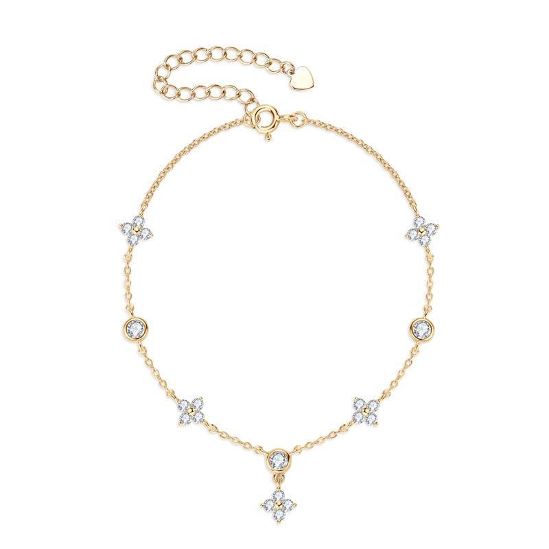 Four-Leaf Clover Bracelet