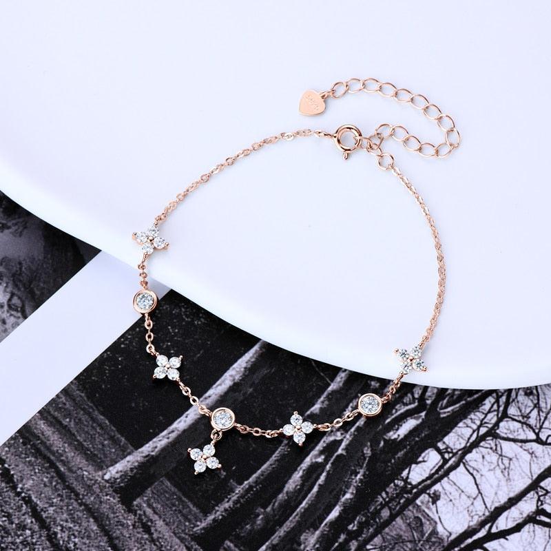 Four-Leaf Clover Bracelet