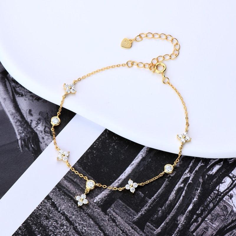 Four-Leaf Clover Bracelet