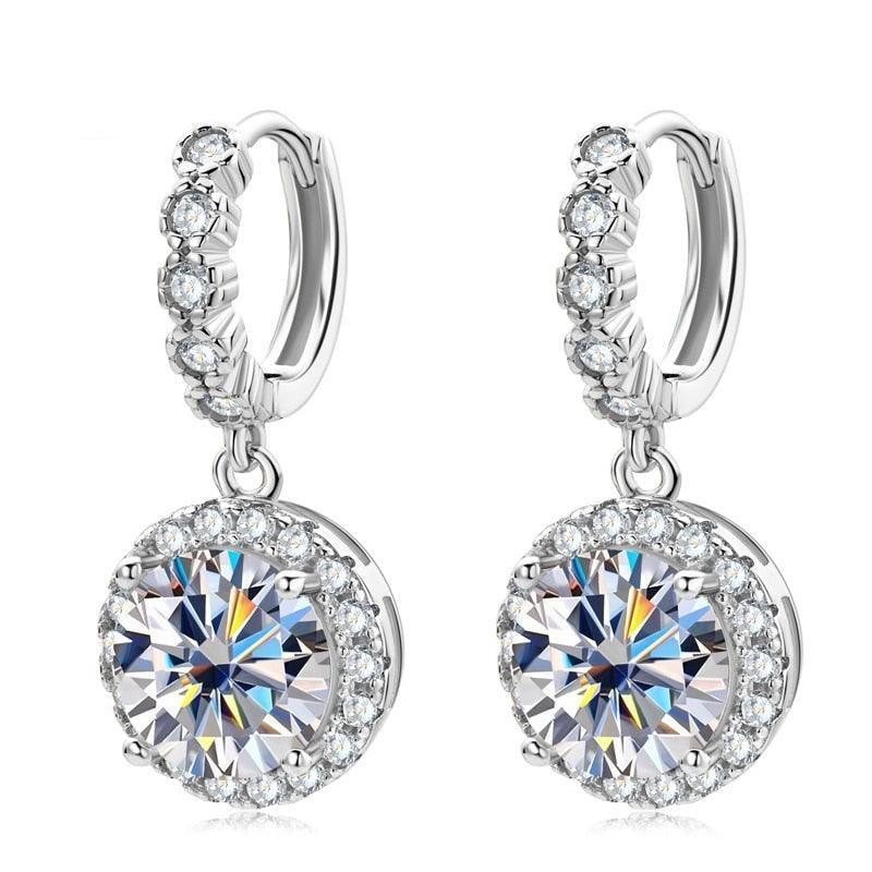 Halo Drop Earrings