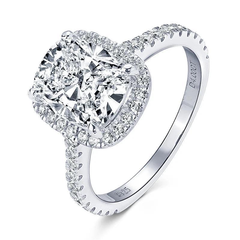 Halo Engagement Ring
