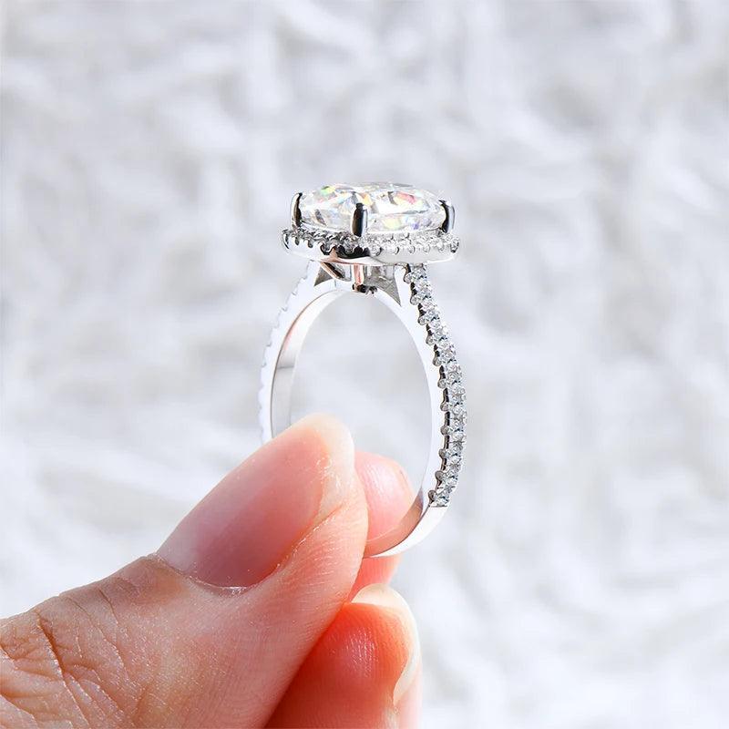 Halo Engagement Ring