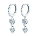 Hoop Pendant Earrings