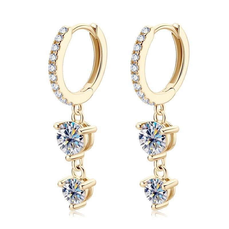 Hoop Pendant Earrings