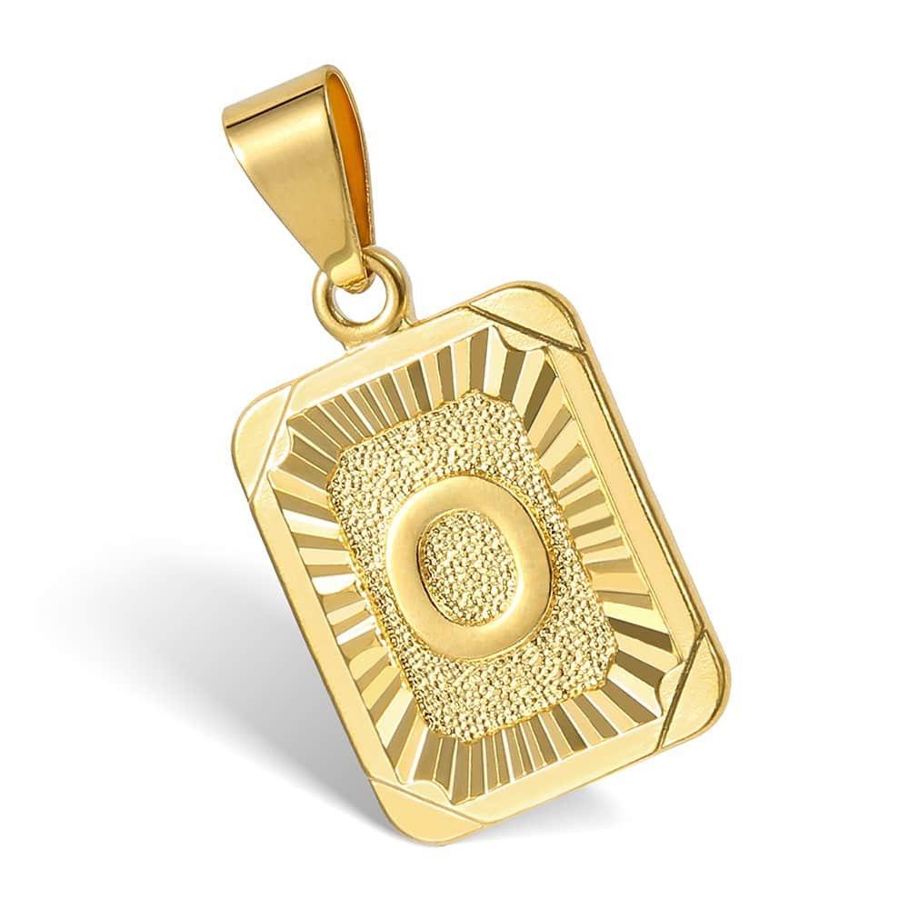 Letter Pendant Cuban Chain