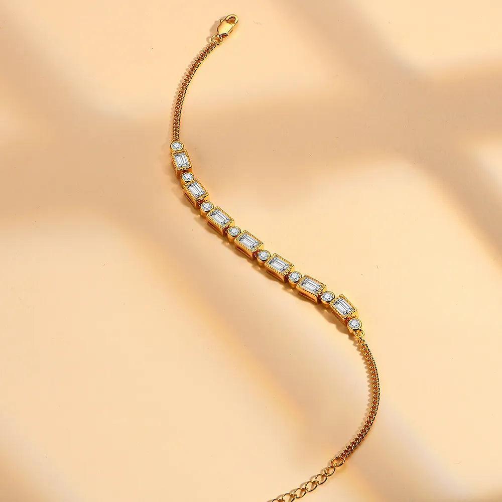 Luxurious Moissanite Bracelet