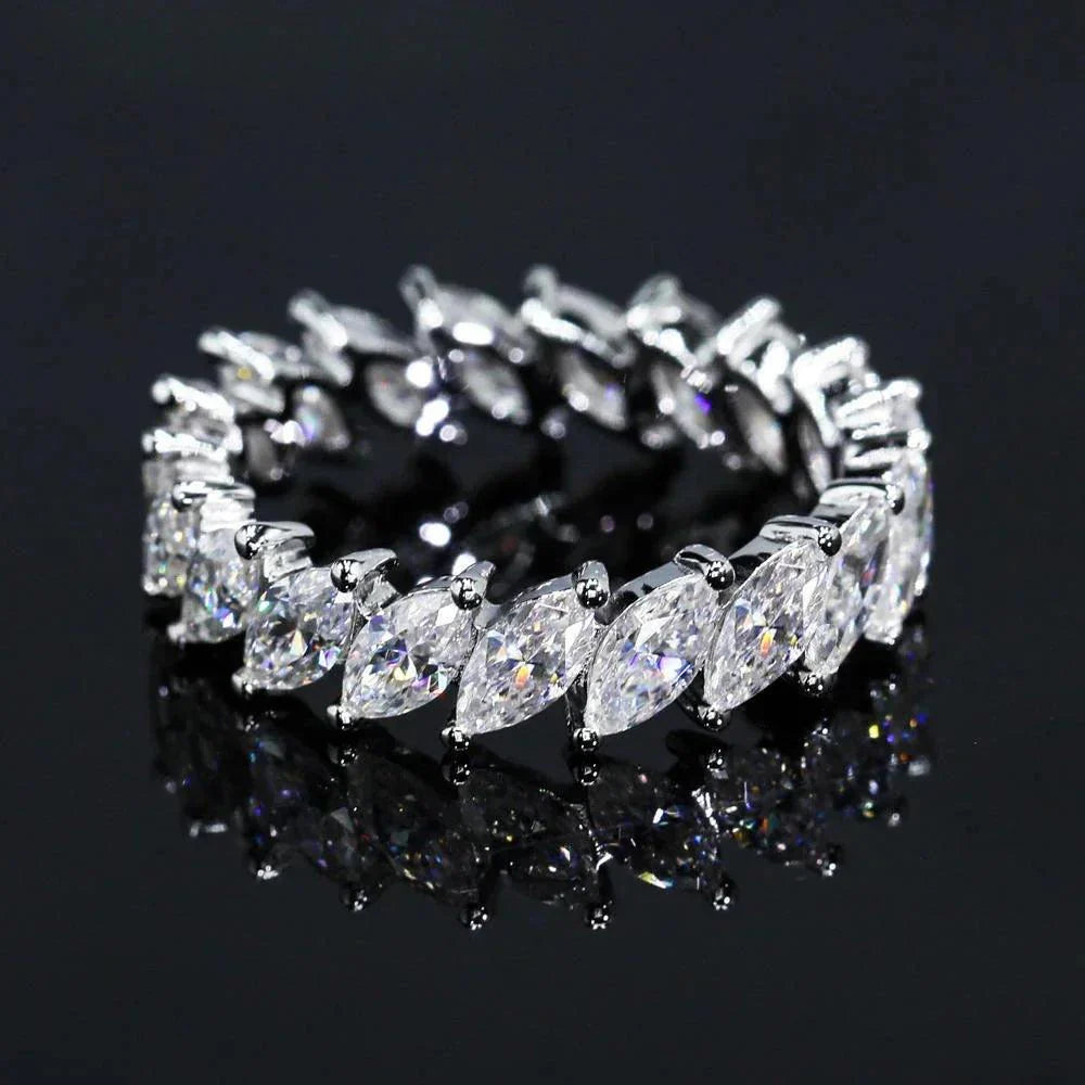 Marquise Infinity Ring