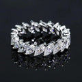 Marquise Infinity Ring