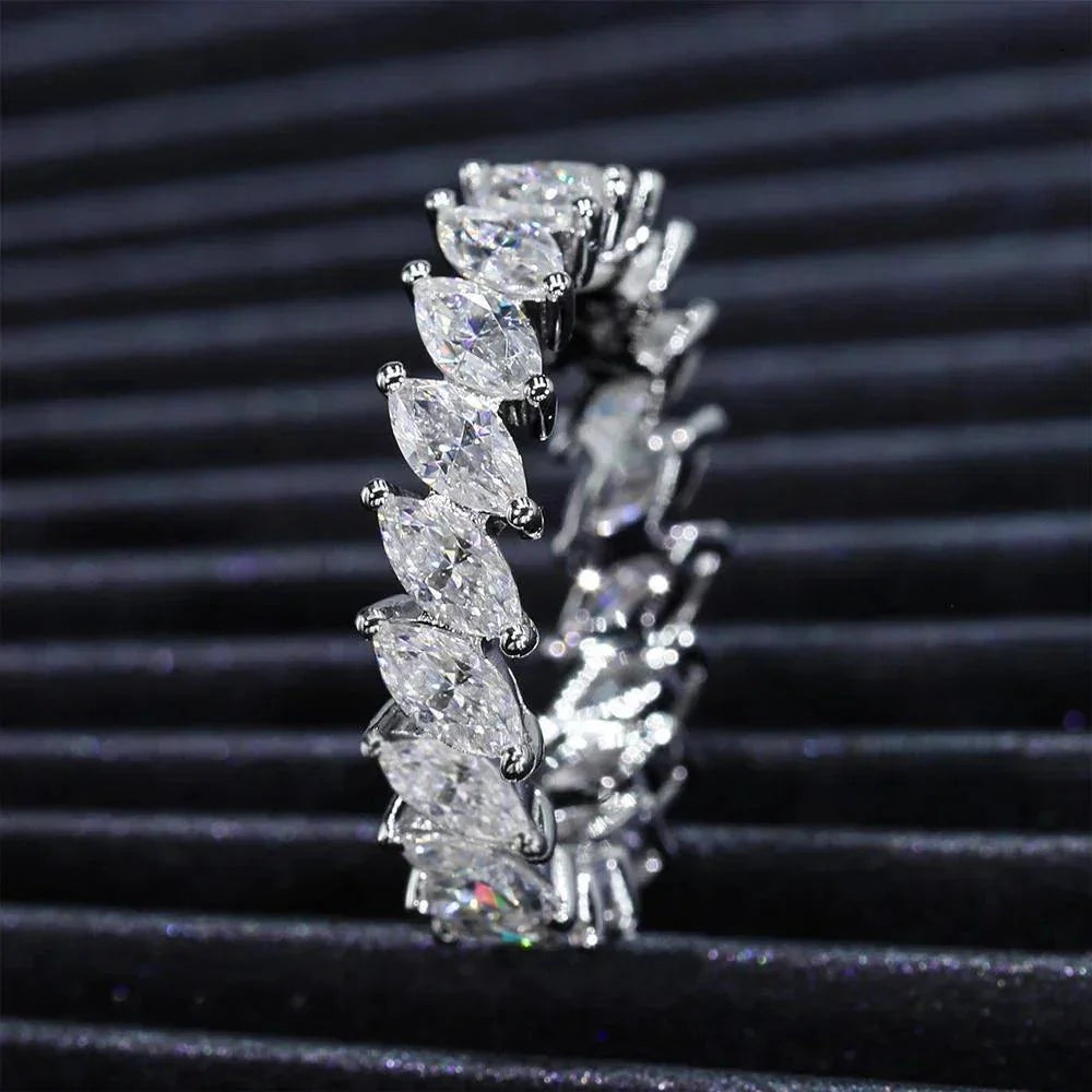 Marquise Infinity Ring