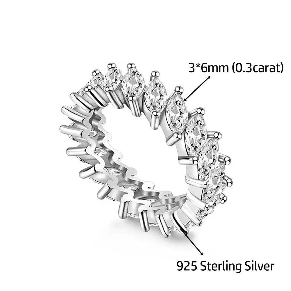 Marquise Infinity Ring