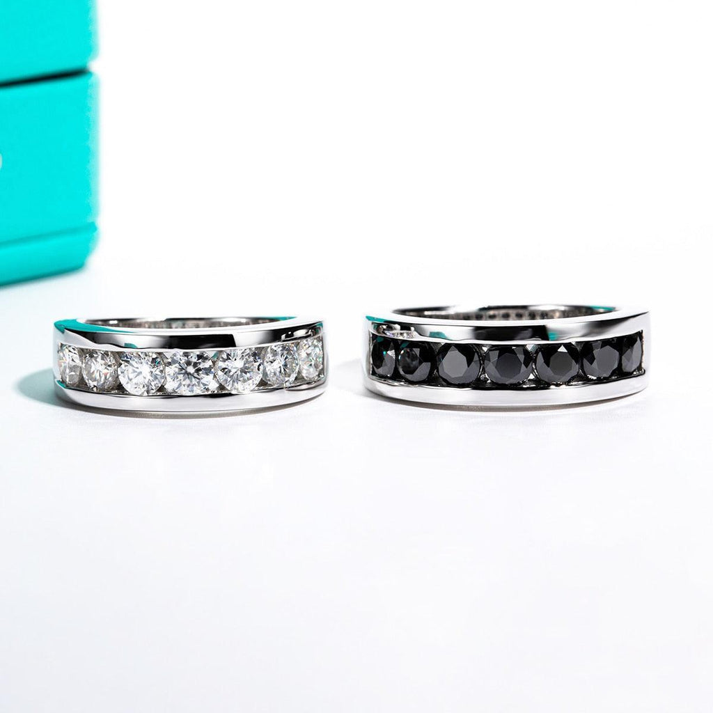 Men's Moissanite Band Ring