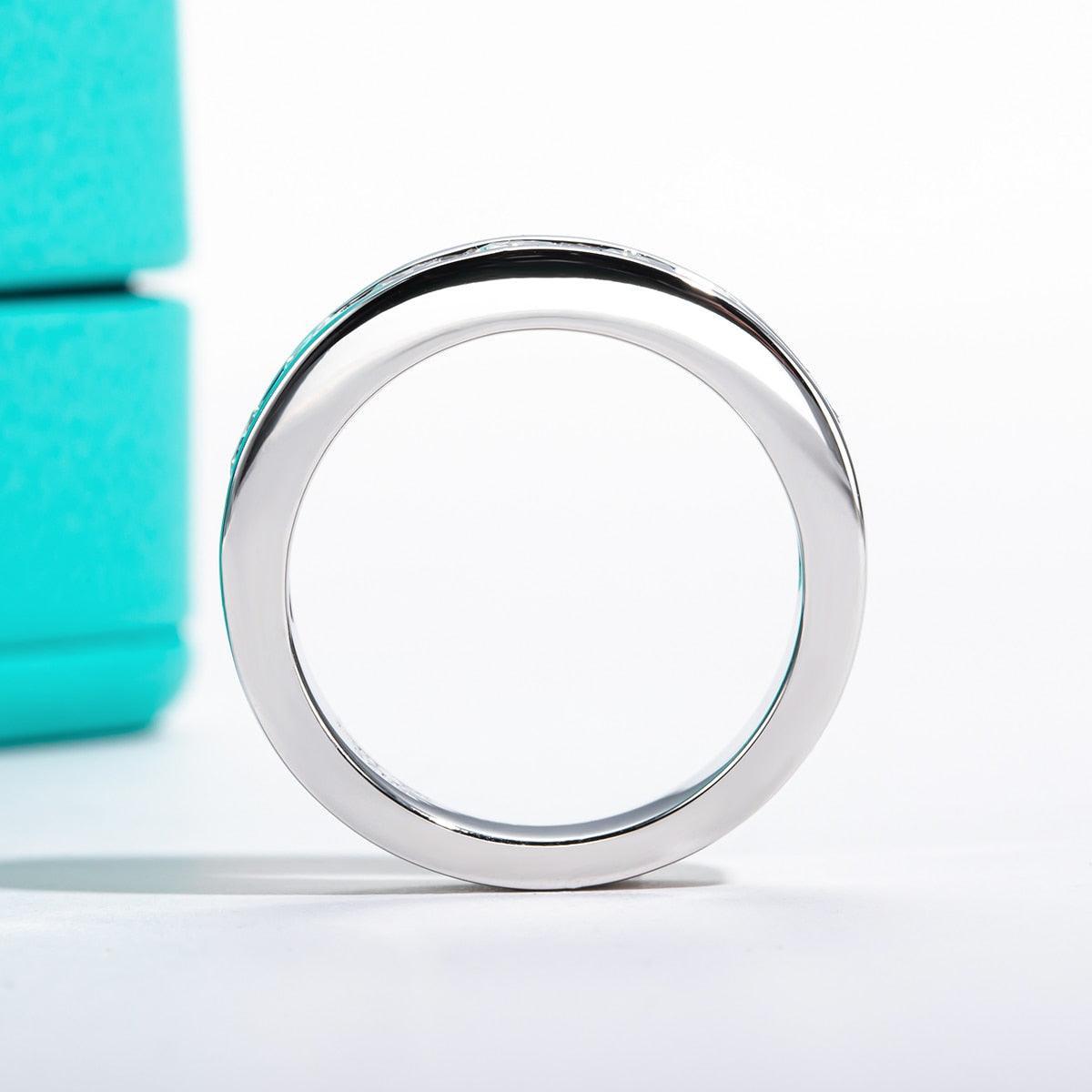 Men's Moissanite Band Ring
