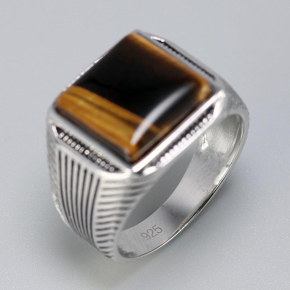Men's Tiger Eye Ring