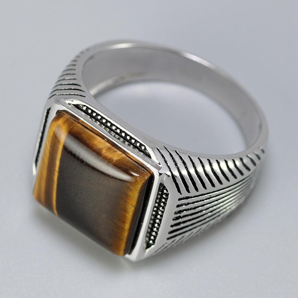 Men's Tiger Eye Ring
