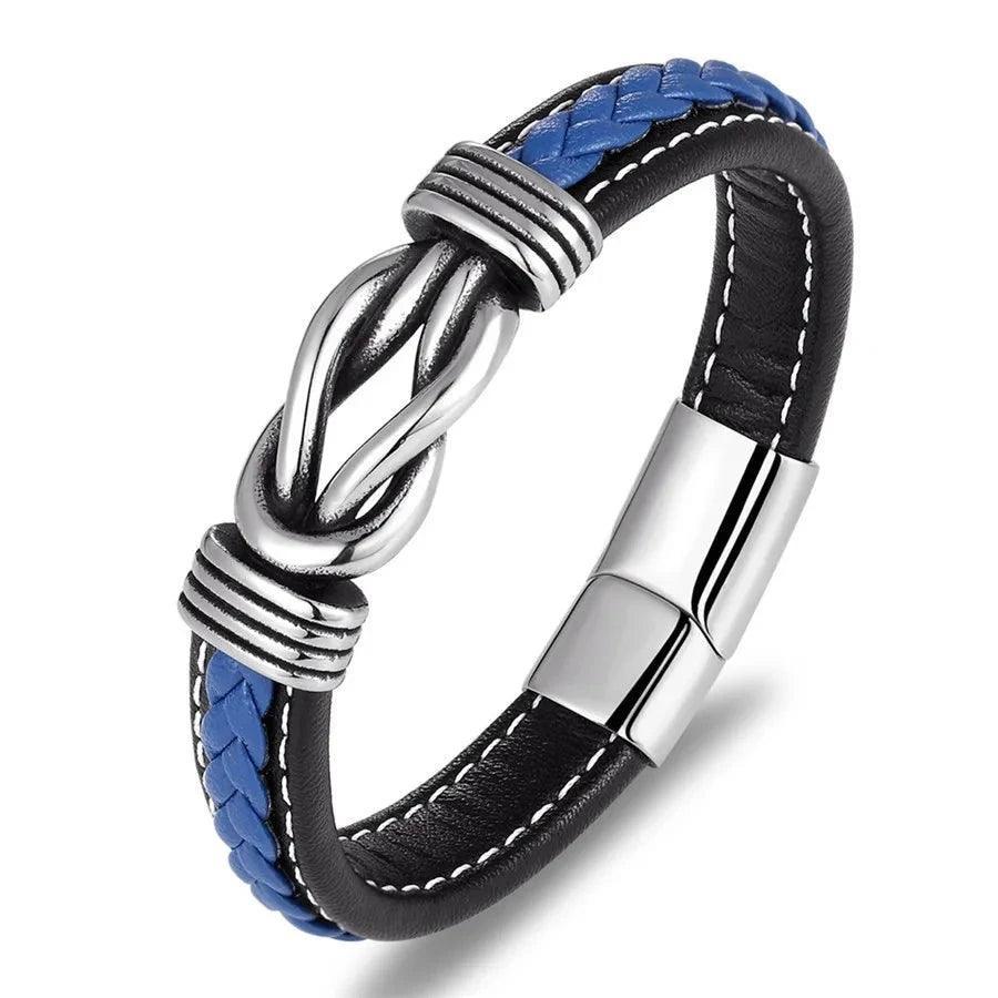 Men's Trendy Leather Bracelet