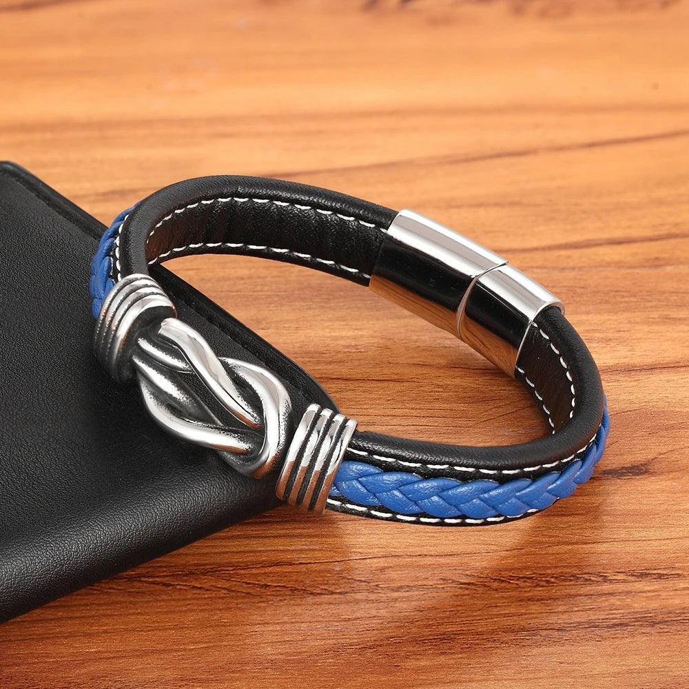 Men's Trendy Leather Bracelet