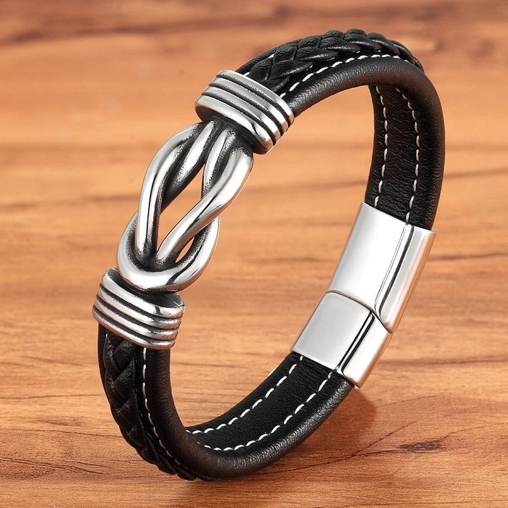 Men's Trendy Leather Bracelet