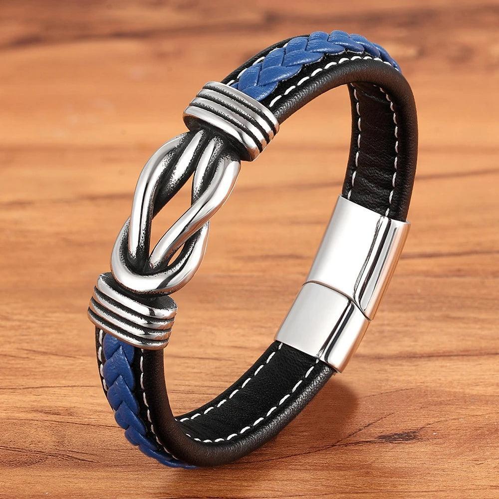 Men's Trendy Leather Bracelet