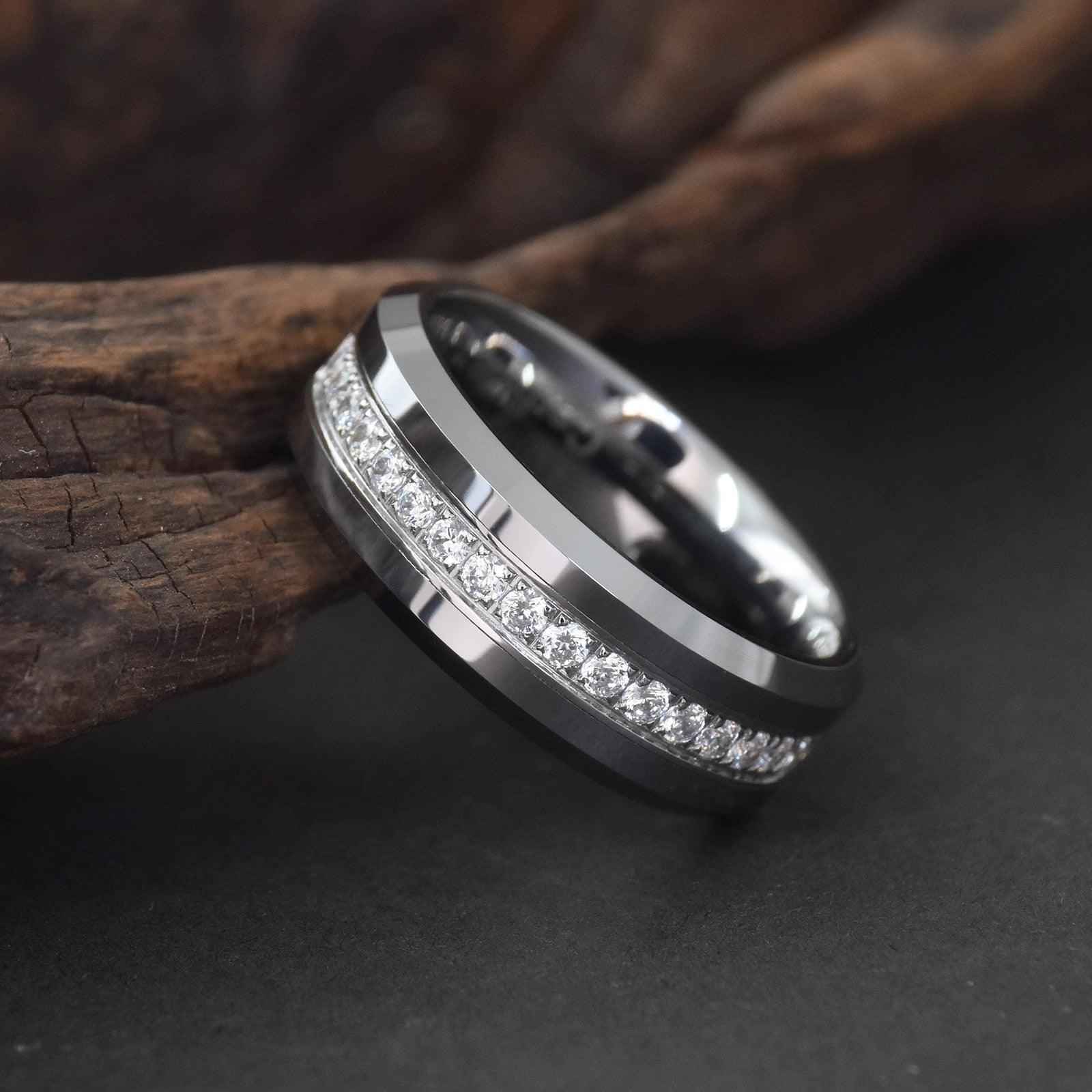 Men's Tungsten Carbide Wedding Ring