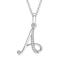 Moissanite Name Necklace A-Z