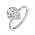 Pear Cut Engagement Ring
