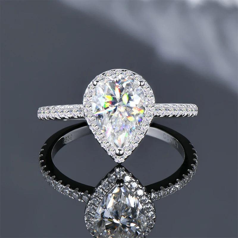 Pear Cut Engagement Ring