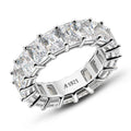 Radiant Cut Eternity Ring