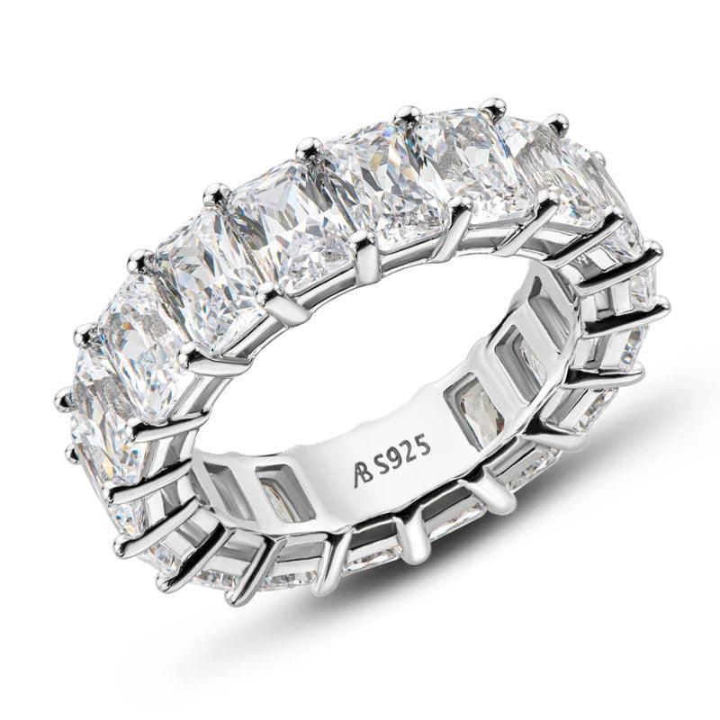 Radiant Cut Eternity Ring