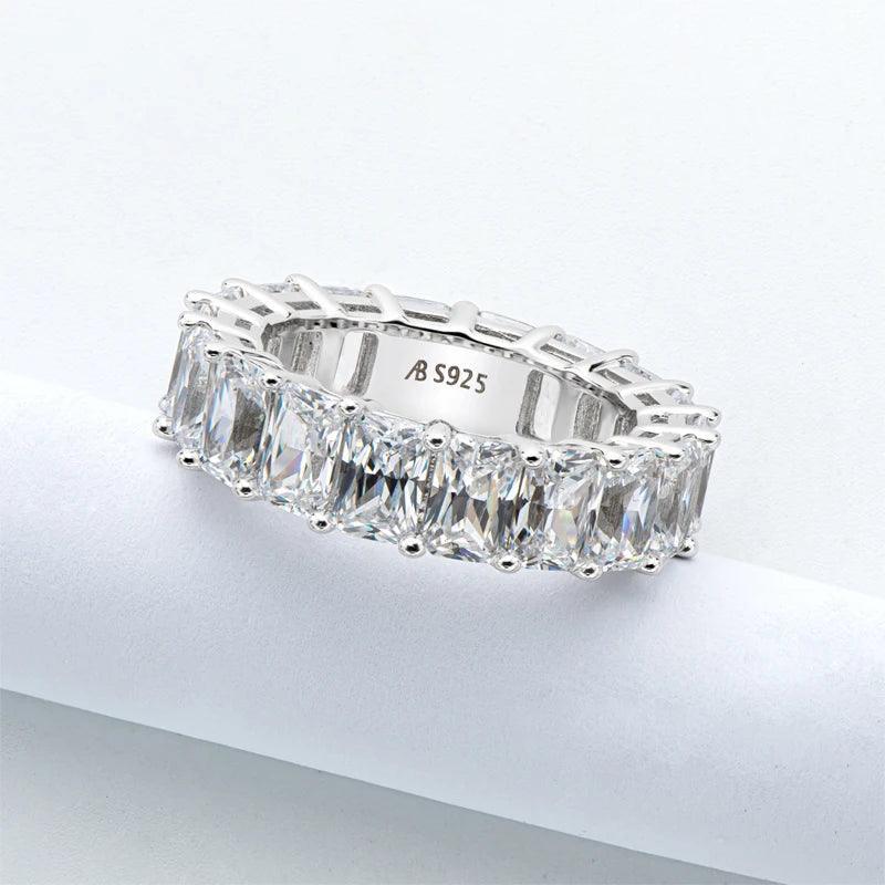 Radiant Cut Eternity Ring
